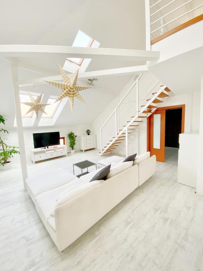 Loft With Rooftop And Free Parking In Garage Budapest Eksteriør billede